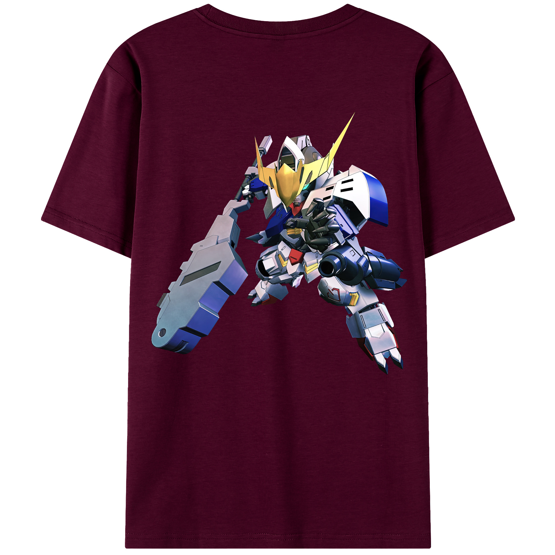 （画像用） 機動戦士ガンダム Mobile Suit Gundam レディース半袖Tシャツ(バックプリント)